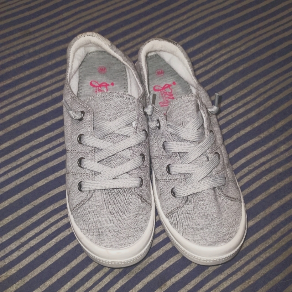 Jellypop  Sneakers, size 8, gray